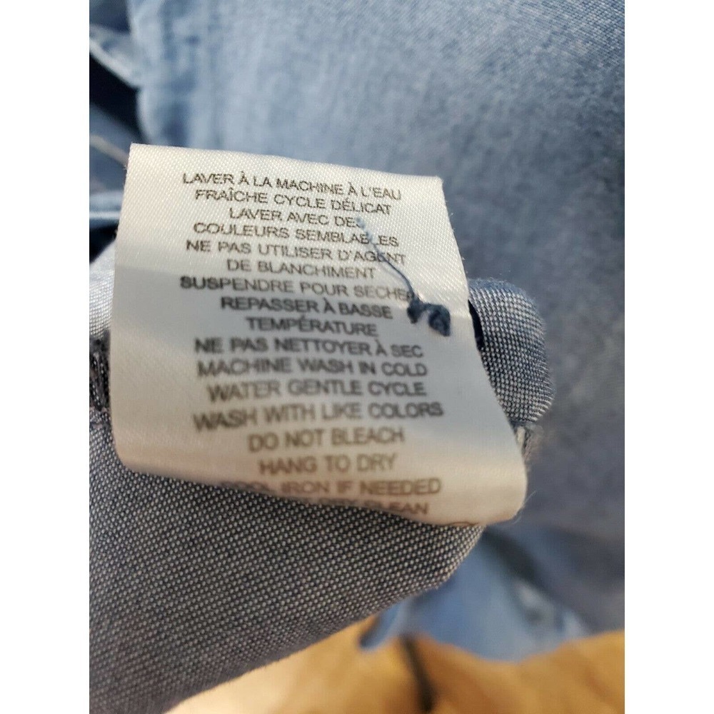 Dalia Women's Blue 100% Tencel Sleeveless Round Neck Knee Length Dress Size XS - Picture 9 of 12